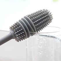 Washing Cup artifact without dead ends long handle Gap Gap hard hair bottle brush cleaning brush cleaning water cup thermos cup