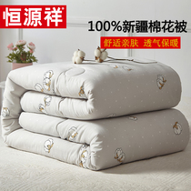  Hengyuanxiang Xinjiang cotton quilt winter quilt thickened to keep warm dormitory single student four seasons universal spring and autumn quilt core
