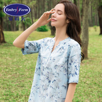 Ex-gratia Spot Anlifang Special Cabinet Female Real Silk Plus Cotton Home Dress Pyjamas Pyjamas EL7643 EL00309