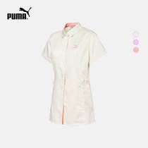 PUMA PUMA official new womens long short sleeve shirt FLORID SUMMER 533730