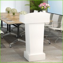  Podium Podium podium podium Simple modern podium table Host reception desk Consultation desk Meeting small welcome