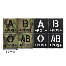 TCmaoyi Caudura DuPont fabric blood type Chapter MC Magic sticker Shoulder Badge Arm Badge TC0129