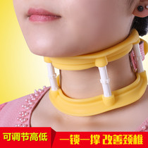 Simple neck pain sitting posture anti-bow head child artifact neck brace summer breathable bracket student Mens fixer