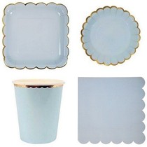 Net red picnic set plate ins disposable hot stamping paper plate tableware paper cup party afternoon tea snack plate