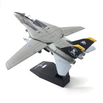 1 100amer Fine Edition F14 Tmall Fighter Simulation Alloy Aircraft Model Finished Nsmodel