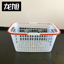  Plastic fruit basket portable mulberry round basket Strawberry picking basket blueberry bayberry mushroom square blue 2-12 kg
