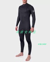 RIPCURL surf 4 3mm winter clothes wet clothes wetsuit deep warm thick cold proof whole body conjoined men
