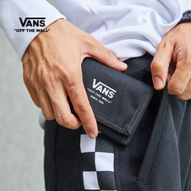 Vans Vans Official White LOGO Simple and Lightweight Couple Wallet