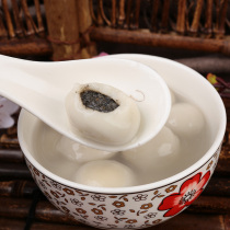 Anjing Black sesame Dumplings Boiled small dumplings Ningbo Dumplings 500g dumplings Frozen food 6 packs