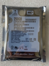 High-speed 7200 to 16M silent 250G serial port sata notebook hard disk black disk 2 5 inch mechanical disk 9 5mm