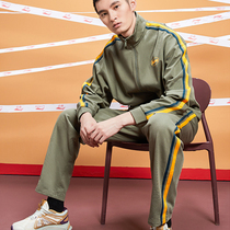 Li Ning Breathable Joker Set Mens Clothes Pants Fashion Series Leisure Comfort Sportswear AWEQ027