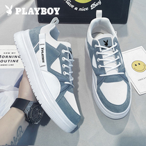 Playboy Mens Shoes Autumn 2021 New Daddy ins trendy shoes Mens White Sports Joker Casual Board Shoes
