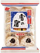 Japan childrens Sanko fruit Snow House Special thick Hokkaido milk rice cake Pure snow cake baby snack 24 pieces