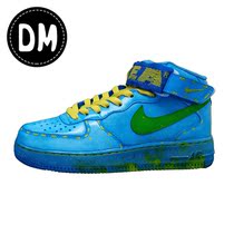 DIY custom hand-painted service Air Force One dip-dyed IKEA color matching graffiti craft custom