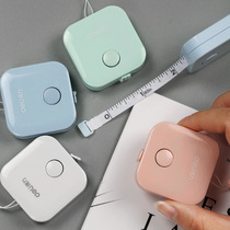  Deli stationery tape measure to measure waist circumference measurements height Mini portable ruler Mini tape measure to measure clothing soft ruler