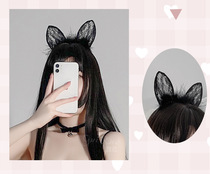 Emotional Feathers Lace Cute Cat Ears Role-playing Head Hoop Pure Desire Little Wild Cat Sexy Rabbit Fox Headwear