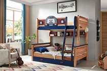  Liqin wooden house 001-1 All solid wood bunk bed
