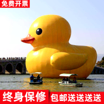Hong Kong Water Inflatable Rhubarb Duck Closed Gas Small Yellow Duck Opening Event Festivities Large Park Cartoon Air Mold Customized