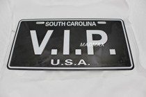 Simulation decoration license plate tin painting bedroom wall pendant creative bar hotel wall hanging decoration room decoration