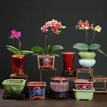 钧窑青釉花盆-钧窑青釉花盆促销价格、钧窑青釉花盆品牌- 淘宝