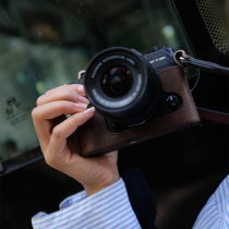 Fuji XT30 Camera Bag XT20 Protective case Base Leather case Micro single camera Genuine leather accessories Cowhide vintage handle