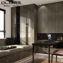 I Le Whole House Customized Overall Wardrobe Bedroom Modern Simple Furniture Modern Industrial Style-Bern Deposit