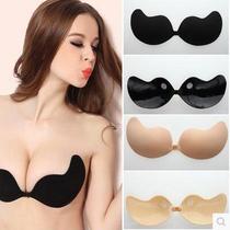 Pregnant women take pictures of milk stickers breathable mango invisible bra Silicone bra Whale gathered strapless dress milk stickers
