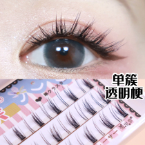 Xuelina false eyelashes female natural simulation dense grafting effect single-plant segmented false eyelashes womens single cluster c08