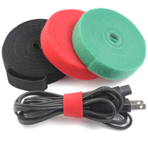Home management cable belt Back-to-back velcro cable tie Finishing belt Self-adhesive strip Telecommunications room data fiber optic cable rope