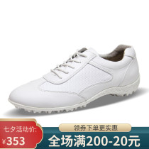 Leather golf shoes womens XFC Xin style ultra-light soft casual sports shoes cowhide waterproof breathable non-slip