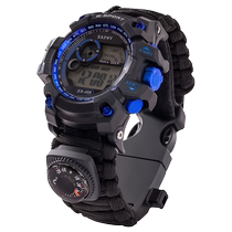 Multi-function outdoor weaving survival camping rope waterproof watch bracelet bracelet defensive wild survival tactical bracelet