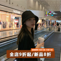 Ding walk without makeup and face suede fishermans hat children Spring and Autumn face small solid color bucket hat male tide