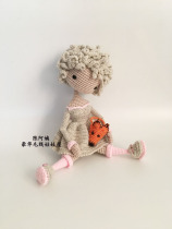 Aunt Chen Yarn Doll Crochet Doll Fox Accessories Barbie Doll Japanese Style Girl Doll
