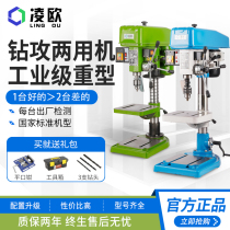 Lingou drilling and tapping dual-purpose machine Industrial bench drill drilling and tapping integrated drilling machine zs4116b zs4120 25 12c