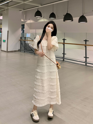taobao agent Summer dress, plus size, fitted