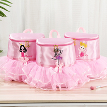 New childrens dance bag shoulder dance bag childrens dance backpack shoulder princess ballet dance bag can be embroidered