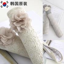  South Korea imported refrigerator handle gloves thickened fabric protective cover double door lace extended handle cover original factory