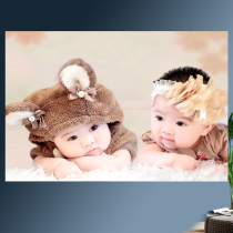 Cute male baby big poster Early education baby wedding room doll painting wall stickers Baby poster painting A46 bb doll
