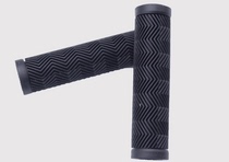 Bicycle handle mountain bike soft rubber handle water pattern non-slip super comfortable handle cover cover equipment accessories