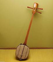 Japanese shamisen Brown traditional new wood sriqin Okinawa Ryukyu exquisite production of classic stringed instruments