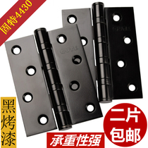 Gute black hinge 304D stainless steel 4 inch thick solid wood door door loose leaf hinge bearing silent hinge