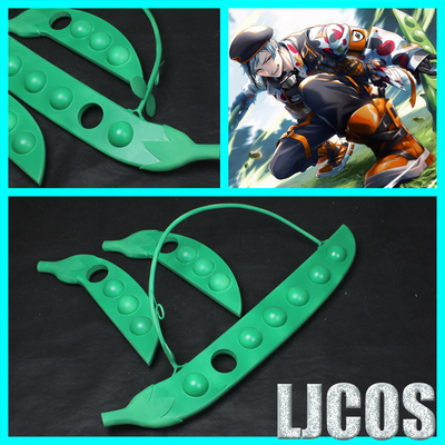 taobao agent [LJCOS] Twisting Wonderland Jade Beans Weapon Douzi Coses Cosplay Prop