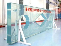 Glass for glass plank road Glass plank road special glass manufacturers specializing in custom production of SGP glass