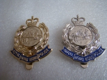 Metal Badge Hong Kong Cap Emblem Shoulder Badge Pure Copper