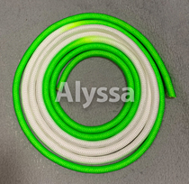 Alyssa art ti cao sheng-nylon rope 3 m-SN07 white-green Limited
