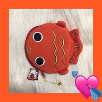 Japanese girl heart cute koi coin wallet lipstick bag bus card bag