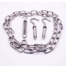 304 stainless steel chain clothesline stainless steel hanging clothes iron chain windproof outdoor outdoor clothesline with hook