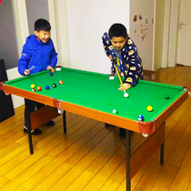 Household pool table folding British American billiard table table children adults Small and Medium Model 1 4m leisure desktop ball