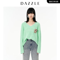 dazzle ground vegan 22 spring loving little genie green law style loose design sensational vegan sweater sweater