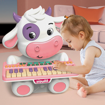 Childrens electronic piano toy girl 3-6 baby music puzzle early education small piano beginners can play musical instruments
